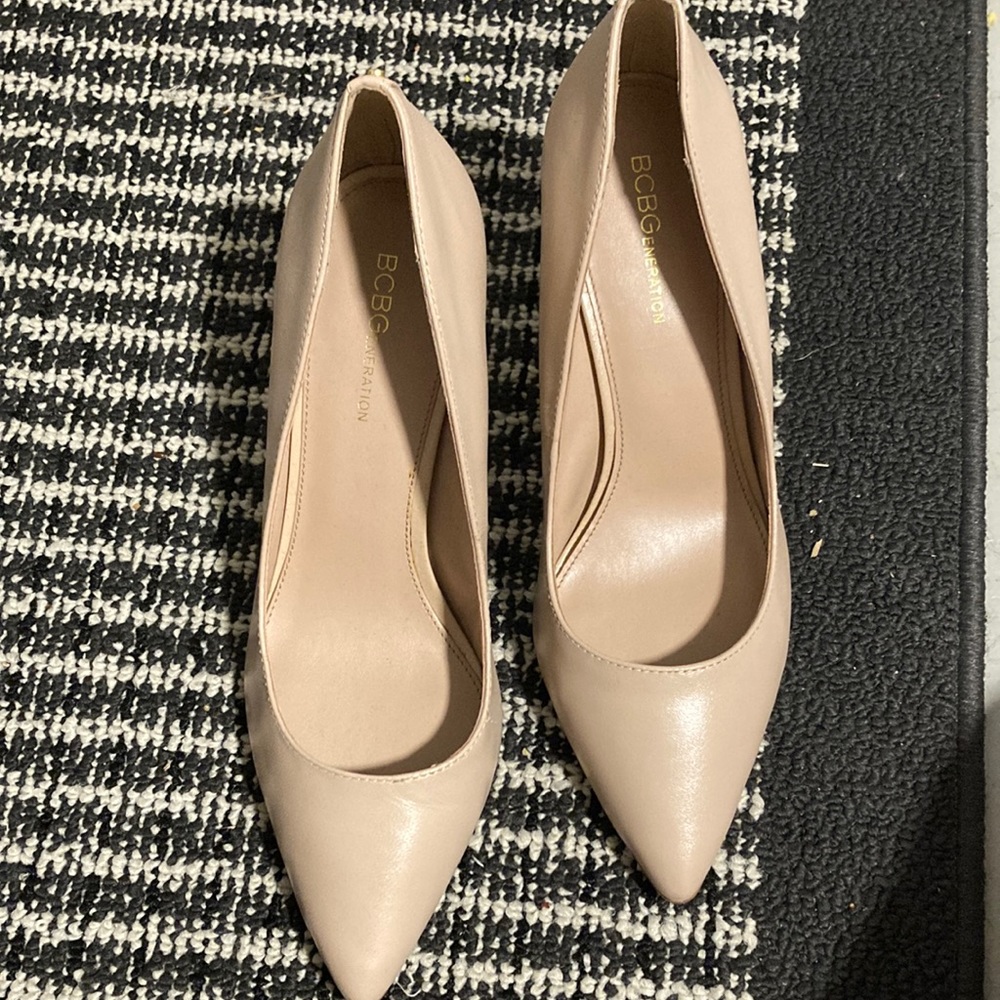 Point toe high heels